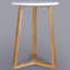 Aesthetic Tripod Round Side Table With Solid American Hardwood Legs-1407789291