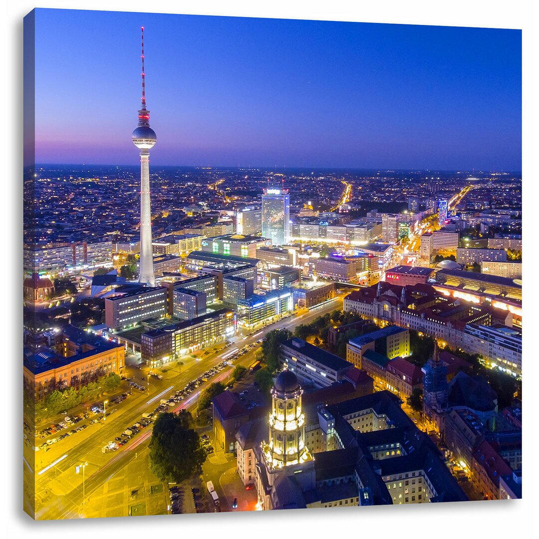 Fotodruck Berlin-Stadtpanorama