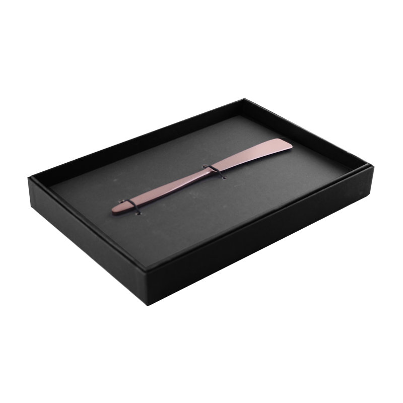 Due Stainless Steel Cake Knife, Bronze