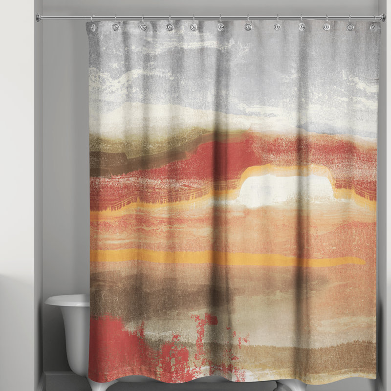 Rideau de douche simple abstract Treadwell