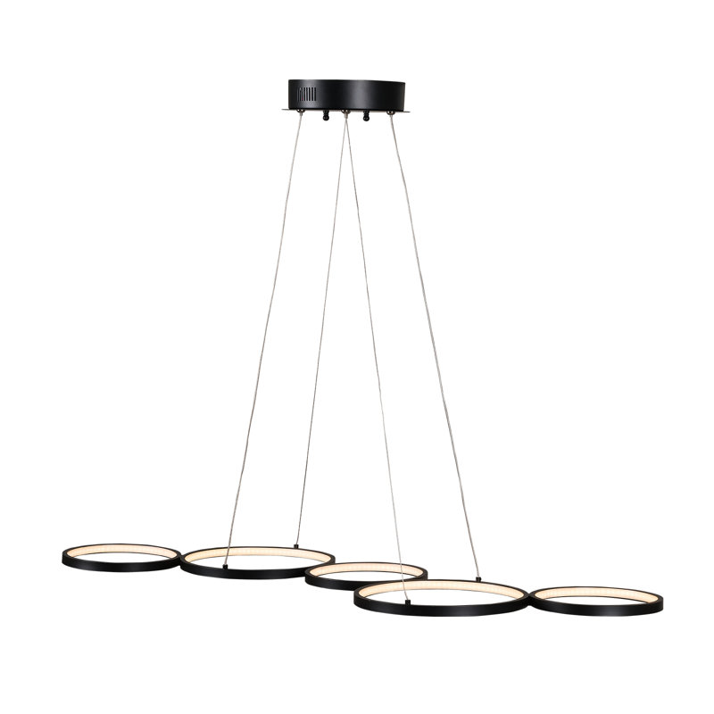 Asfrith 1 - Light LED Kitchen Island Pendant