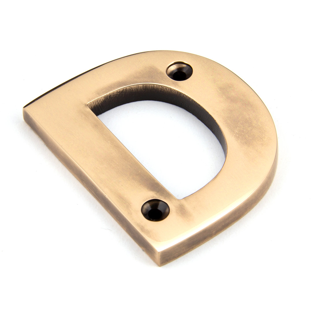 7.8cm H Metal House Letter