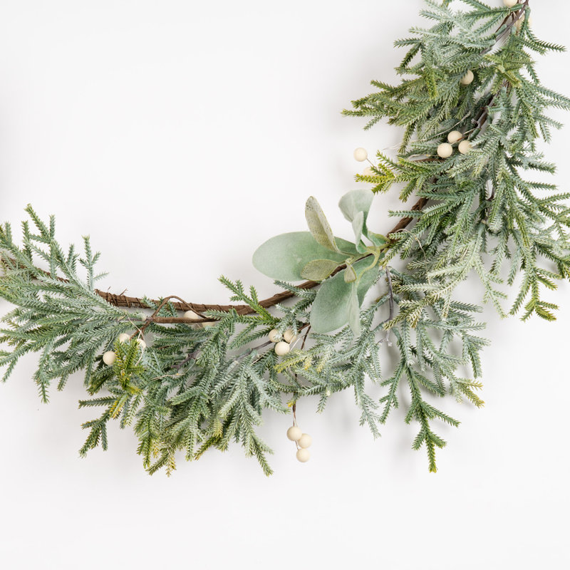 Angilina 150cm Lighted Faux Garland with Lights