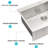 33*22*10 Inch Topmount Apron Front Kitchen Sink, 16 Gauge 304 Stainless Steel, X - Shaped Water Flow For Optimal Drainage, R10 Corner Minimizing Food , Thick Coating Weather Adaptability, 3Mm Noise