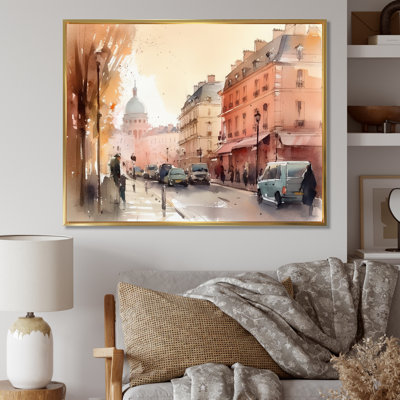 Watercolor Of Paris France III " Watercolor Of Paris France III "