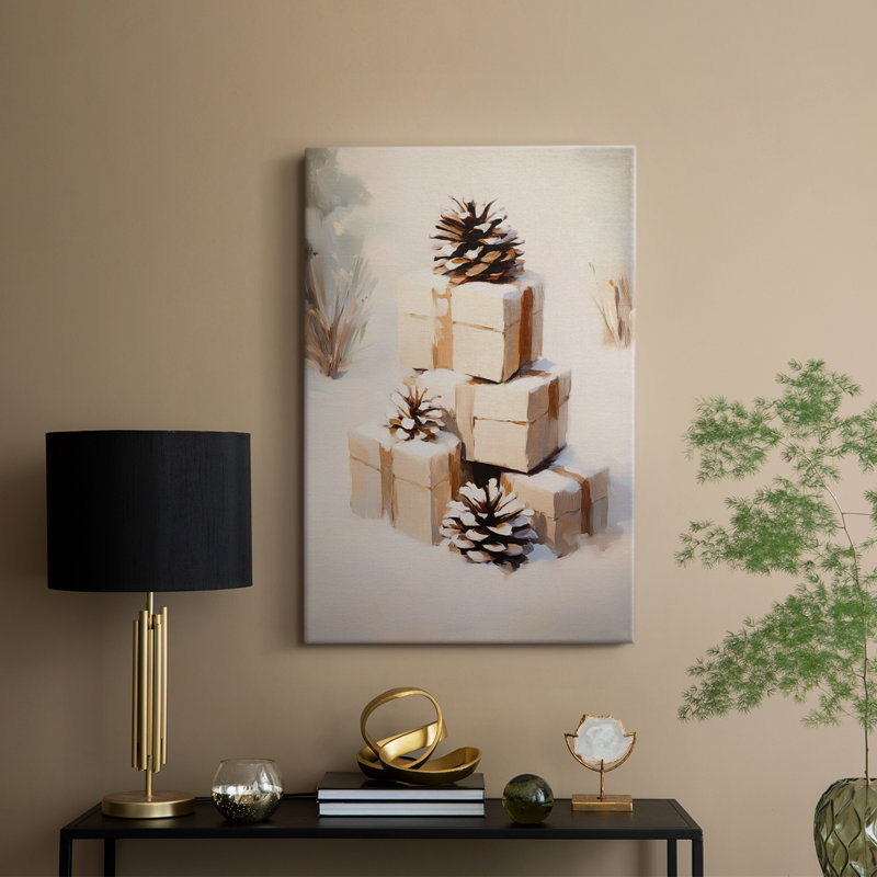 Art des Fêtes de Noël - série 2-CCDXIV - galerie sur mesure, H 48 po x l 32 po