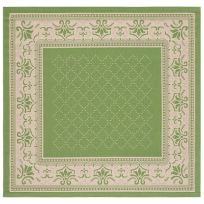 Bordeaux Oriental Green Indoor / Outdoor Area Indoor/Outdoor Area Rug