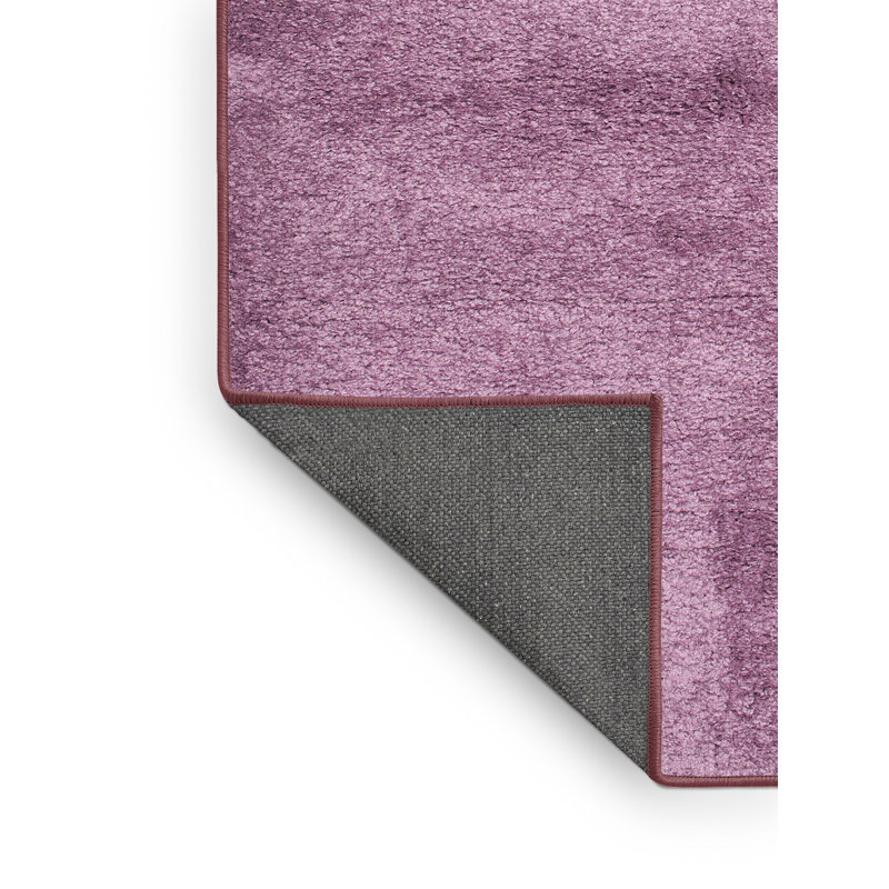 Tapis de zone mauve contemporaine Rizokarpaso, Rectangle 5 pi x 8 pi