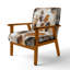 Chaise rembourrée Boho Feather - Fauteuil Boho Free Spirit Feathers I-1231891693