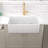 33'' L x 18'' W Reversible Farmhouse Kitchen Sink, Ceramic Single Bowl Kitchen Sink with Accessories-125361423