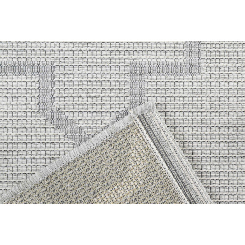 Carrizal Geometric Hand Woven Indoor / Outdoor Area Rug, Rectangle 200 x 290cm