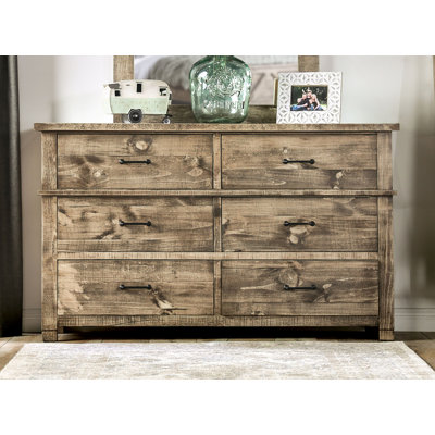 Devender 60'' W 6 - Drawer Dresser