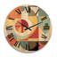 Horloge murale en bois massif Pingry-1566750442