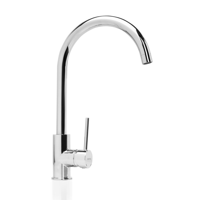 GEEPAS Kitchen Sink Tap Stainless Steel 360° Swivel Spout Single Lever Taps