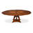 Austin Extendable Round Solid Wood Dining Table-108207502