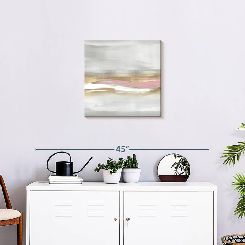 Highlight Pink Blush II, 20" H x 20" W