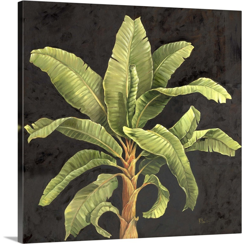 Art mural sur toile Parlor Palm II, Toile tendue, H 20 po x l 20 po x P 1,25 po