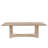 AREZZA DINING TABLE - 90.5" - Brown