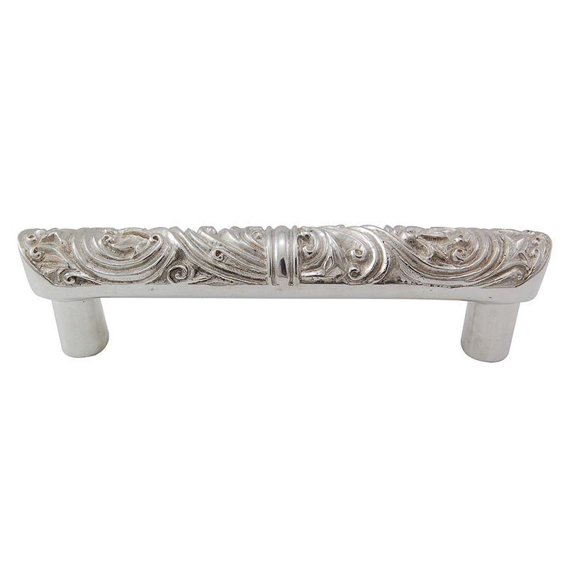 Tirette de bar Liscio, Argent poli