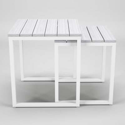 Nseting Outdoor Patio Side Table