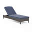 Chaise longue d'extérieur avec coussin Adelita