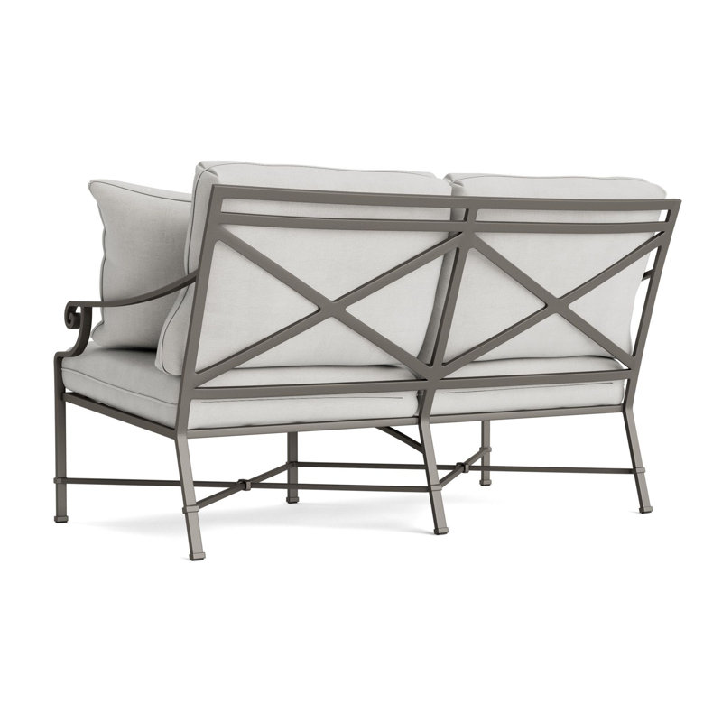 Venetian Outdoor 2 - Seat Loveseat, Fusion Dove, Mica