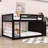 Kialah Space-Saving Bunk Bed With Built-In Storage And Slats-2274405-2274424