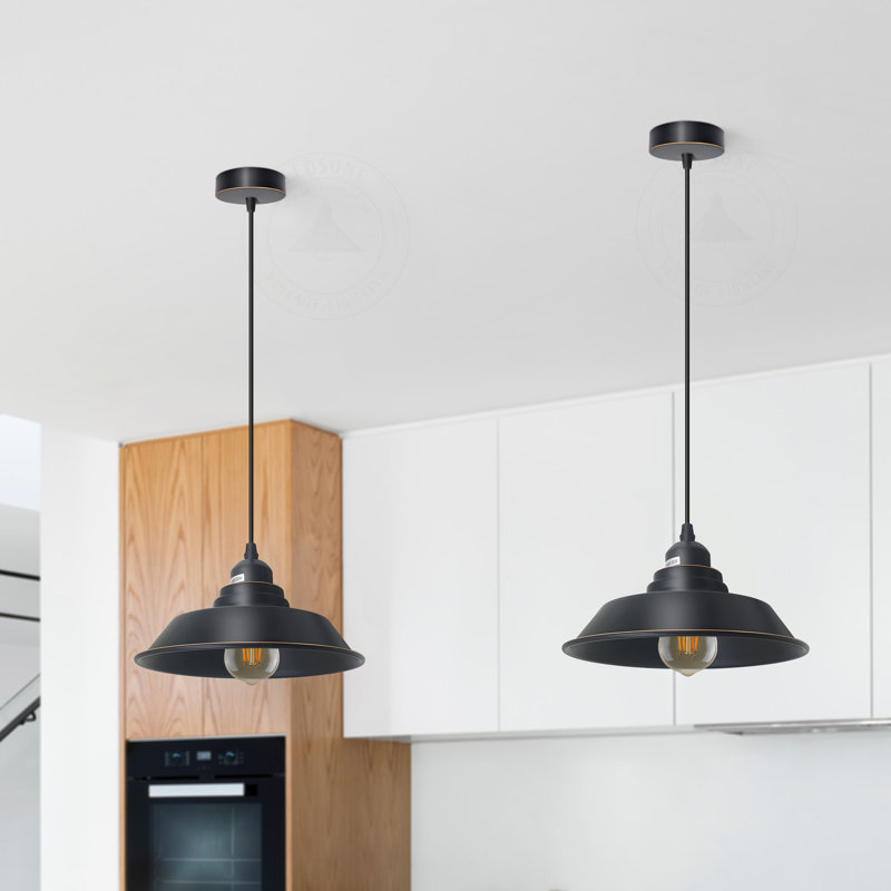 Bynoe 1 - Light Black Dome Pendant, Yes