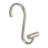 Cade Metal Rust Resistant Shower Curtain Hook