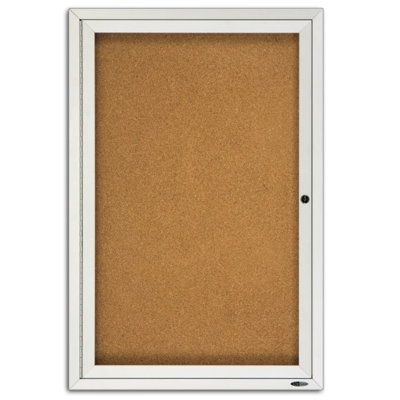 Enclosed Bulletin Board, 3' x 2 -  QuartetÂ®, QRT2121