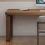 Bureaux en bois massif en L noyer-108045220