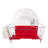 Chrome Plated Steel 2-Piece Compact Dish Drainer with Utensil Caddy-75099068