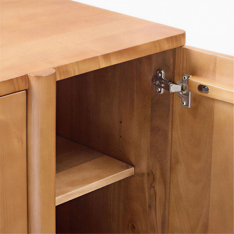 Minimalist Wooden Style Buffet Table