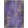 Machine Washable Indoor/Outdoor Xhevrie Purple Rug