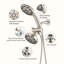 Système de douche complet avec valve brute-97560993