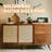 Bouziane Solid Wood Sideboard-1150276521