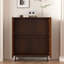 Armoire vitrée multifonctionnelle en bois massif-103418780