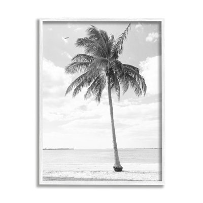 Palmier simple monochrome