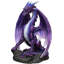 Statue Dunons and Dragons géant avec étoile du dragon au repos 4, 5 pieds de haut