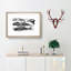 Whales & Dolphins by John Karst - Picture Frame Painting Print-55641330-55641333