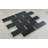 2" x 6" Marble  and Metal Mosaic Brick Pattern Wall & Floor Tile-73553000