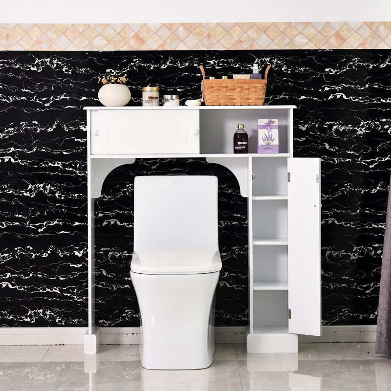 Spittle 35" W x 41" H over the Toilet Storage, White