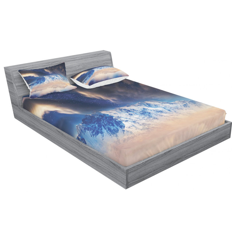 Microfiber Sheet Set, Full Sheet Set with Fitted Sheet