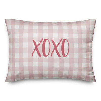 Plaid Throw Pillow