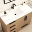 Meuble-lavabo autoportant avec tiroirs latéraux Carla-2065889994-2065889997