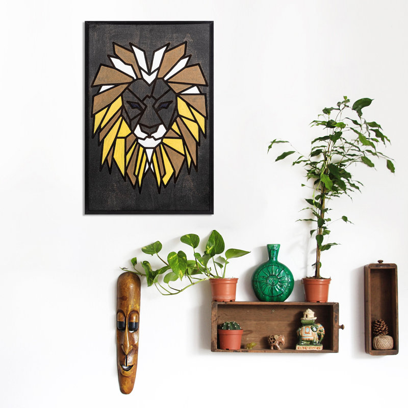 Wall Décor, Yellow/Black