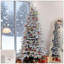 Arbre de Noël artificiel enneigé