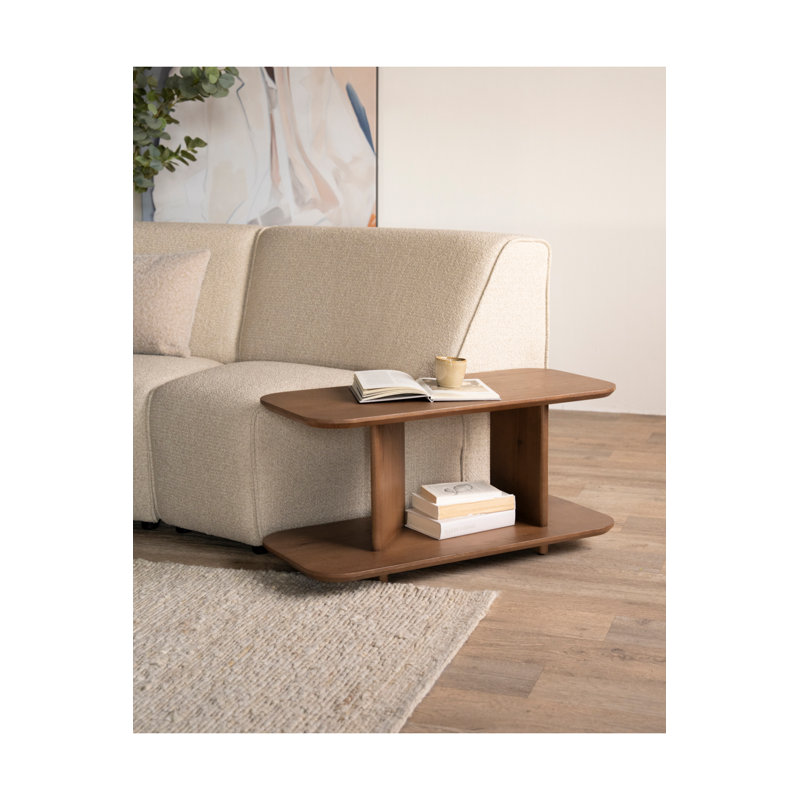 Table d'appoint Ty, Brun