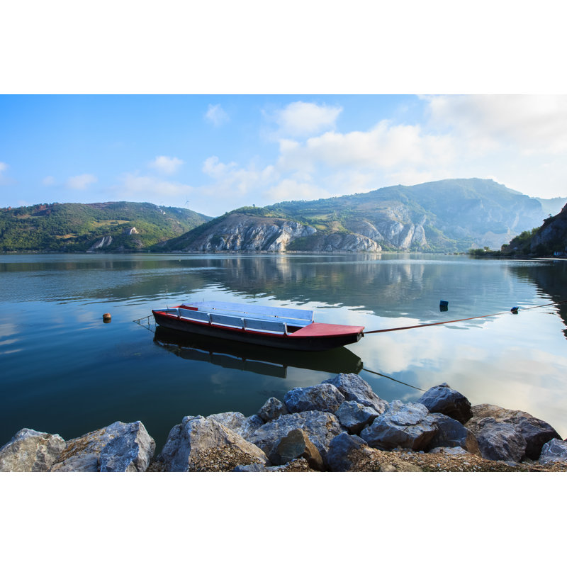 Fann River Danube - Wrapped Canvas Print, 30cm H x 46cm W x 3.8cm D