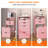 Dressing Table And Stool, 3-In-1 Multifunctional Dressing Table Set, Featuring Three-Color Lighting Modes, Hd Mirror, Two Sliding Drawers, And A Hidden Storage Stool.-283109298